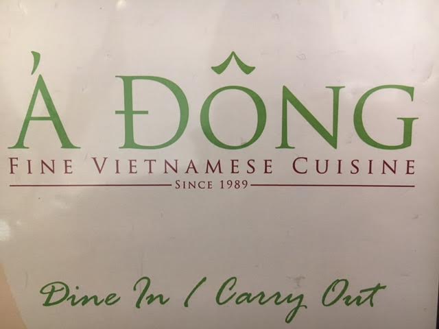 A Dong, Asian, Vietnamese, Restaurant, Menu